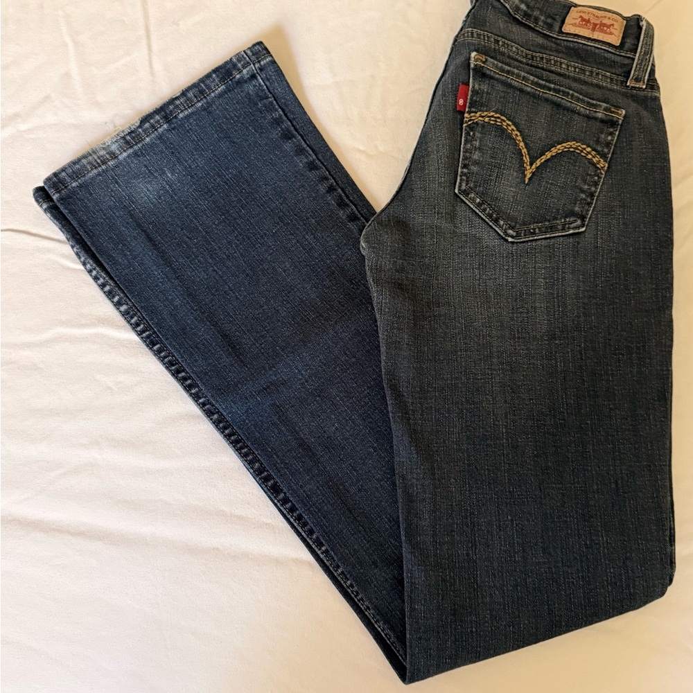 Levi's 524 Blue Jeans